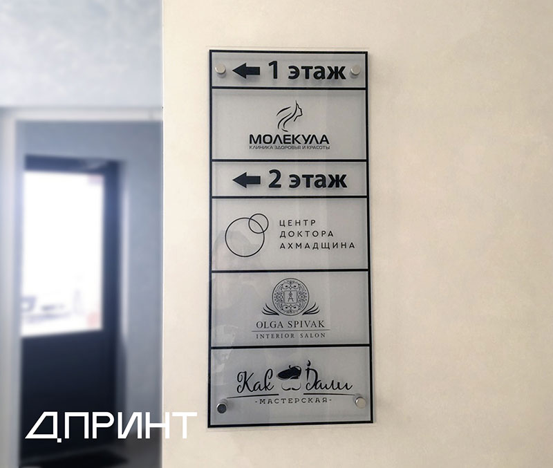 Стойка указатель
